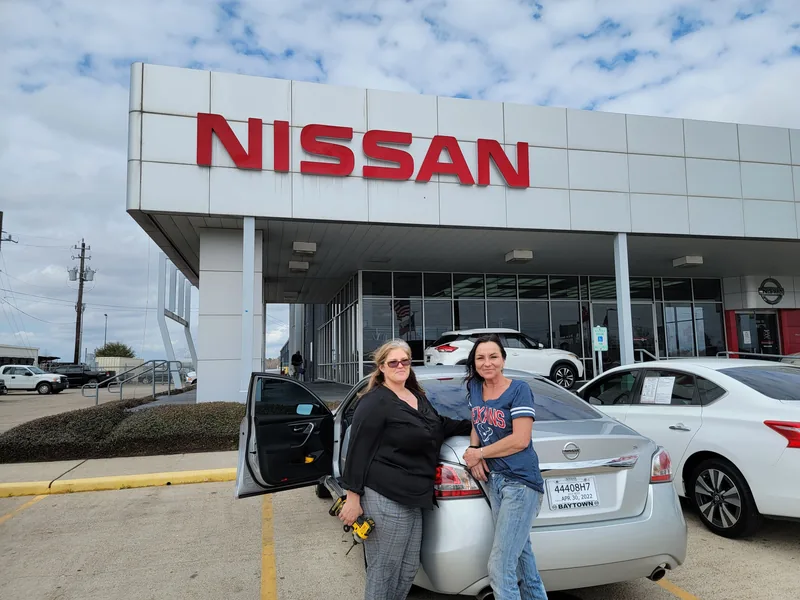 Customer taking delivery of their vehicle
